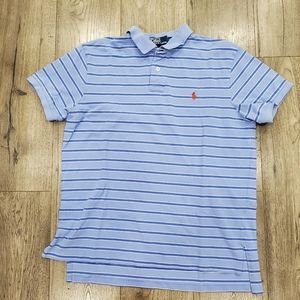 Polo by Ralph Lauren | Light Blue Custom Fit Collared Top